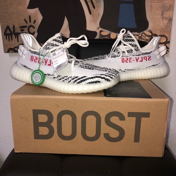 yeezy zebra size 8